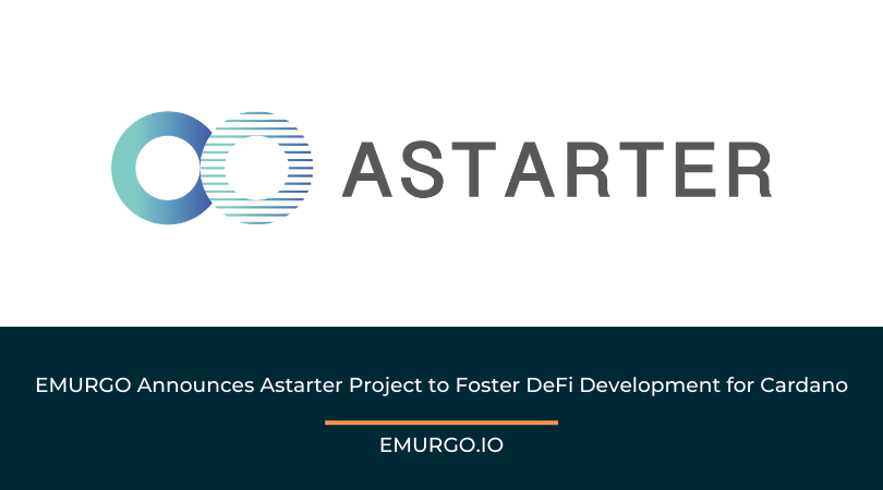 EMURGO Cardano Astarter DeFi Blockchain