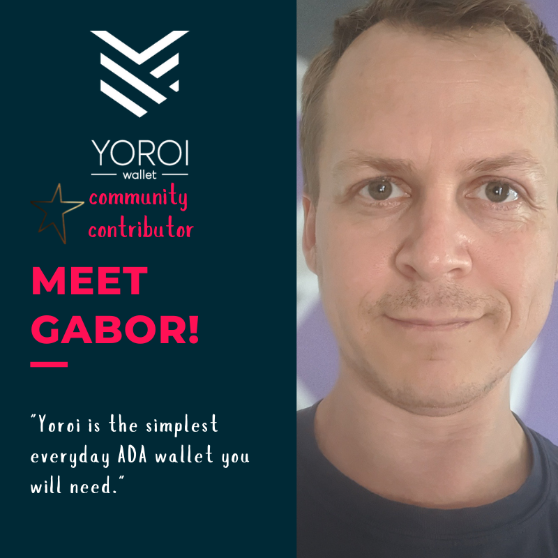 Yoroi Contributor Gabor 1