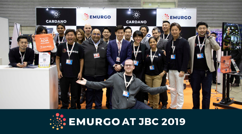 EMURGOは、Japan Blockchain Conference 2019に参加しました