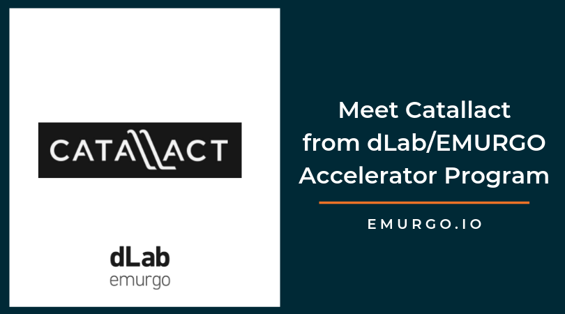 dLab/EMURGO Startup, Catallact, Building a Blockchain Analytics Engine for the Finance Industry