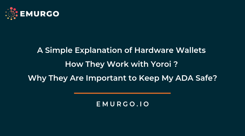 A Simple Explanation of Hardware Wallets, How They Work with Yoroi Wallet, and Why They Are Important