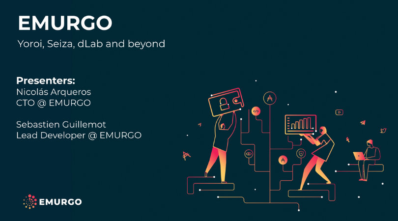 EMURGO’s Presentation Slides at IOHK Summit 2019: Yoroi, Seiza, dLab and beyond