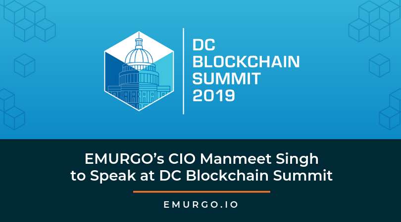 EMURGO’s CIO Manmeet Singh to Speak at Upcoming DC Blockchain Summit in Washington, D.C.