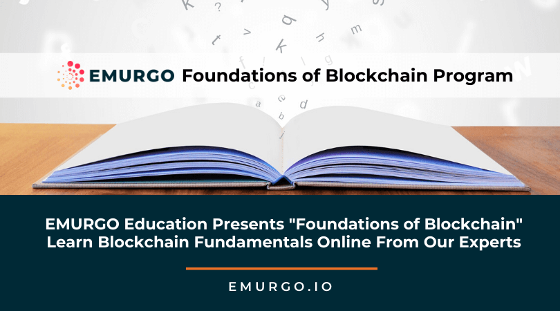 EMURGO Education Presents “Foundations of Blockchain with Cardano Overview” – Learn Blockchain Fundamentals Online From Our Experts